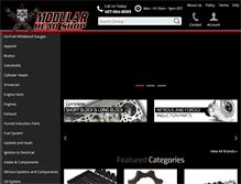 Tablet Screenshot of modularheadshop.com